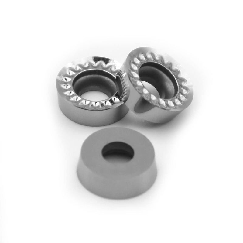 CDBP RCGT1003MO Aluminum Turning Insert R5 Round Milling Insets for SGCR/L SRDCN Milling Tool Holders, 10Pcs. - Image 5